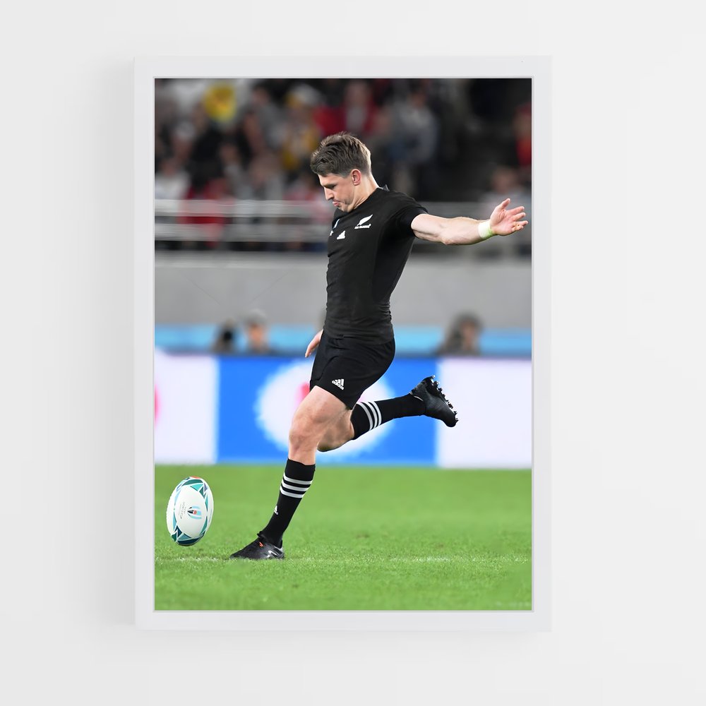 Poster L'Art du Coup Frappé – affiche Rugby (vue 3)